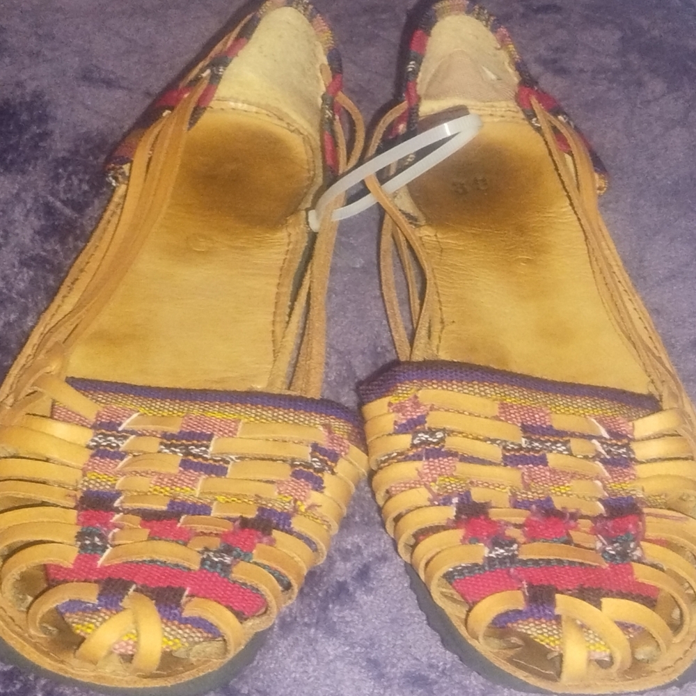 Colorful Woven Women's Flats